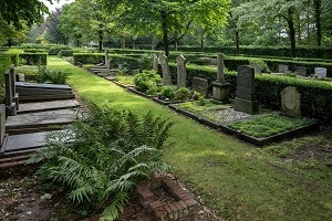 Sfeerbeeld begraafplaats Oosterbeek Zuid