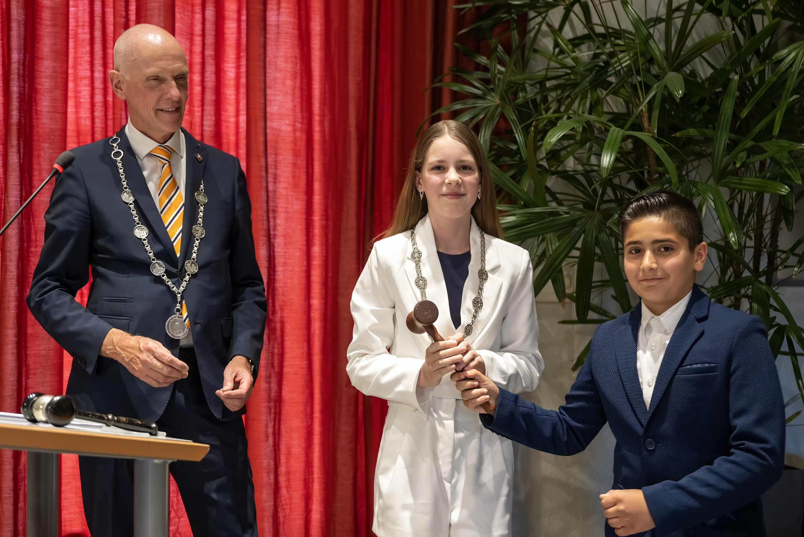 Kinderburgemeester Eva Feenstra
