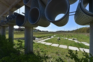 Beekdal Renkum industriemuur